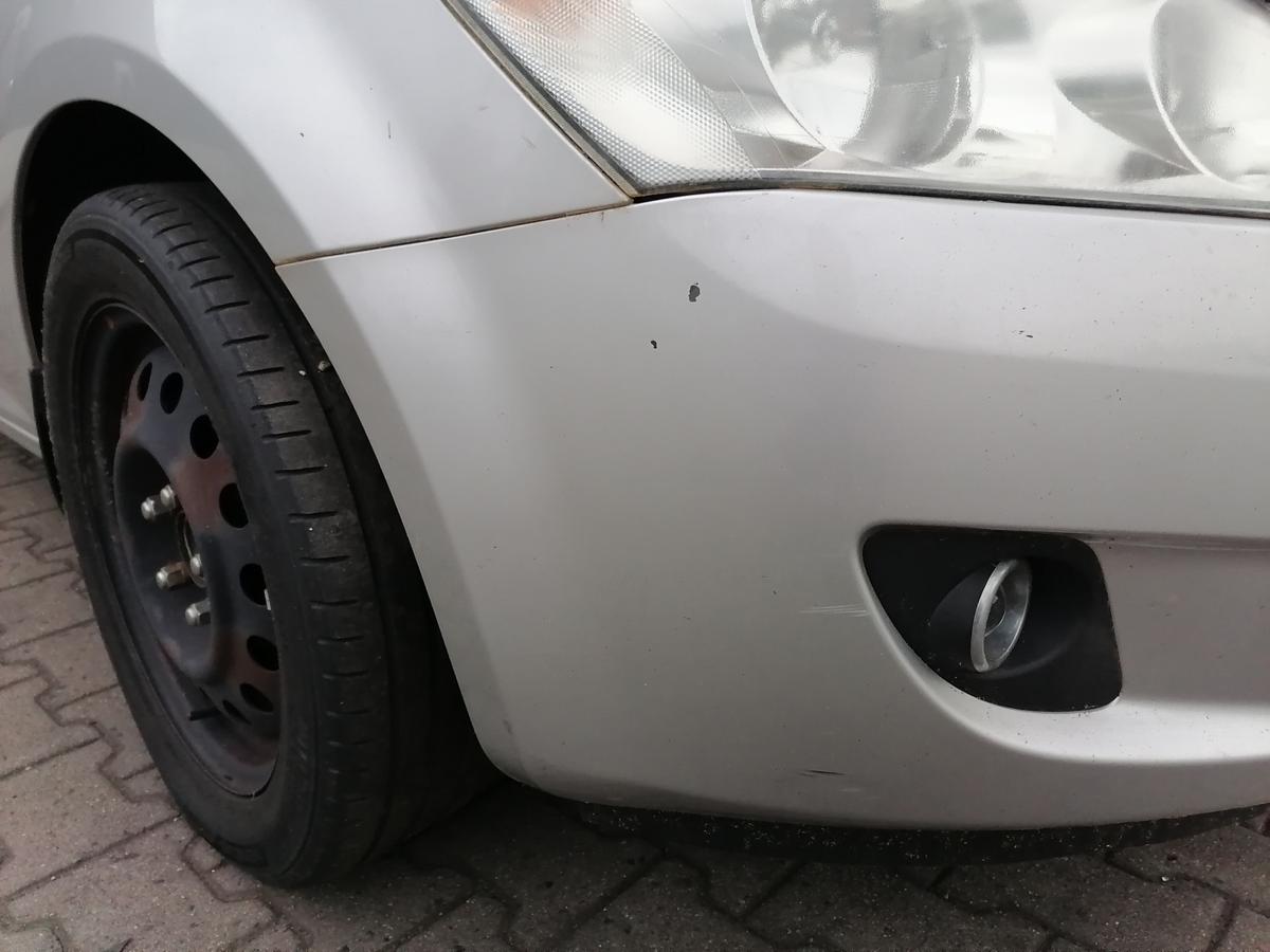 Kia Rio ED original Sto&szlig;stange Stossf&auml;nger vorn 9S Silber Bj.2007